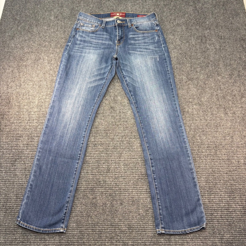 Lucky Brand Sofia Straight Ankle Jeans Womens 6/28 Medium Wash‎ Blue Denim